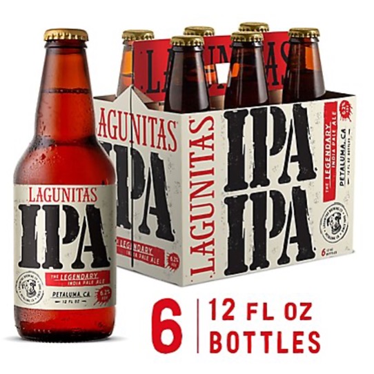 Lagunitas IPA 6 Pack bottles
